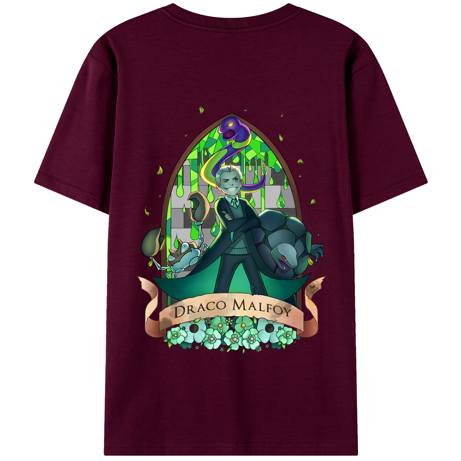 （画像用） Harry Potter ハリー・ポッターシリーズ レディース半袖Tシャツ(バックプリント)